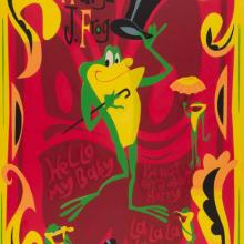 Original Michigan J Frog Looney Tunes Painting by Alan Bodner - ID: aug23020 Alan Bodner