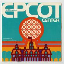 Epcot Center Guide Map by Kodak (1982) - ID: dec22067 Disneyana