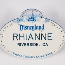 Disneyland Restort Where Dreams Come True Cast Member Name Tag (2006-2013) - ID: dec22113 Disneyana