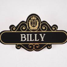 Club 33 Disneyland Cast Member Billy Name Tag - ID: dec22117 Disneyana