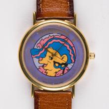 1993 Disneyland Teddy Bear and Doll Classic Wristwatch - ID: dec22234 Disneyana
