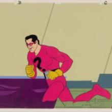 Adventures of Batman Production Cel and Background - ID: dec22246 Filmation