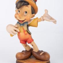 Pinocchio Limited Edition ANRI Wooden Sculpture - ID: dec22428 Disneyana