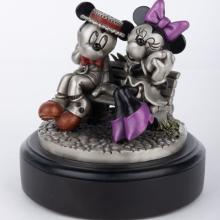 First Date Mickey & Minnie Limited Edition Pewter Figurine by Chilmark/Hudson Creek - ID: dec22430 Disneyana