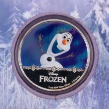 Frozen Olaf 1 Oz. Fine Silver Coin - ID: dec22479 Disneyana