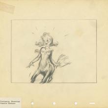 Fantasia Startled Centaurette Story Concept Drawing - ID: decfantasia20148 Walt Disney
