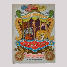 Walt Disney's Circus Hardcover Felt Book (1944)  - ID: feb23240 Disneyana