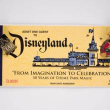 Disneyland 50th Anniversary Commemorative Items - ID: jun22065 Disneyana
