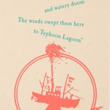 1989 Typhoon Lagoon Guide and Map - ID: jun22144 Disneyana