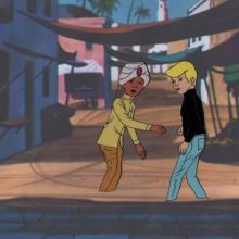 Jonny Quest & Hadji Production Cel - ID: mar23107 Hanna Barbera