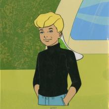 Jonny Quest Production Cel and Background - ID: mar23116 Hanna Barbera