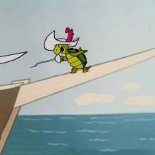 Touche Turtle and Dum Dum Production Cel - ID: mar23118 Hanna Barbera
