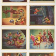 Collection of (12) Cinderella Promotional Cards from Colgate Palmolive (c.1950s) - ID: mar23137 Disneyana