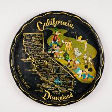 Disneyland California Souvenir Metal Serving Tray - ID: may22445 Disneyana