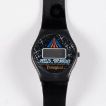 Star Tours Disneyland Inaugural Flight Commemorative Wristwatch - ID: may22555 Disneyana