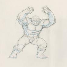 The Incredible Hulk Production Drawing - ID: oct23025 Marvel