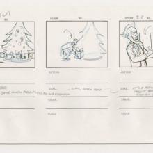 Batman The Animated Series Christmas With The Joker Storyboard Drawing - ID: oct23071 Warner Bros.