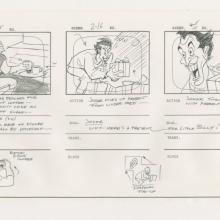 Batman The Animated Series Christmas With The Joker Storyboard Drawing - ID: oct23073 Warner Bros.