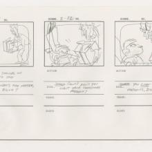 Batman The Animated Series Christmas With The Joker Storyboard Drawing - ID: oct23075 Warner Bros.