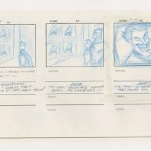 Batman The Animated Series Christmas With The Joker Storyboard Drawing - ID: oct23107 Warner Bros.