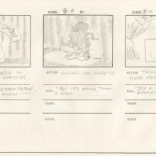 Tiny Toon Adventures How Sweetie It Is Storyboard Drawing - ID: oct23109 Warner Bros.