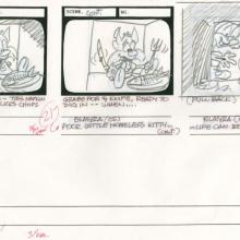 Tiny Toon Adventures Let's Do Lunch Storyboard Drawing - ID: oct23116 Warner Bros.
