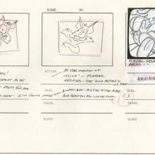 Tiny Toon Adventures Let's Do Lunch Storyboard Drawing - ID: oct23119 Warner Bros.