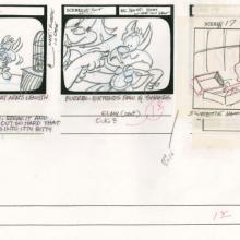 Tiny Toon Adventures Let's Do Lunch Storyboard Drawing - ID: oct23123 Warner Bros.