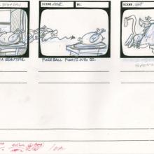 Tiny Toon Adventures Let's Do Lunch Storyboard Drawing - ID: oct23145 Warner Bros.