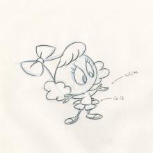 Tiny Toons Duck Dodgers Jr. Marcia Martian Model Drawing - ID: oct23204 Warner Bros.