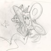 Tiny Toon Adventures The Kite Layout Drawing - ID: oct23237 Warner Bros.