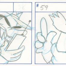 Sonic the Hedgehog High Stakes Sonic Storyboard Drawing - ID: oct23296 DiC