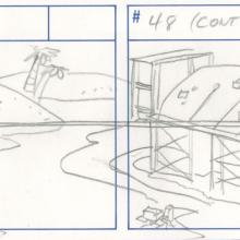Sonic the Hedgehog High Stakes Sonic Storyboard Drawing - ID: oct23300 DiC