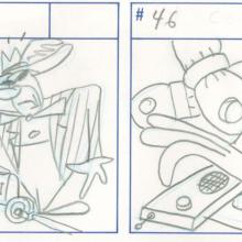 Sonic the Hedgehog High Stakes Sonic Storyboard Drawing - ID: oct23301 DiC