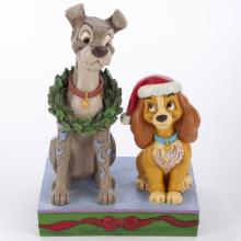 Lady and the Tramp 'Decked Out Dogs' Figurine (2020) - ID: 028399270194 Disneyana