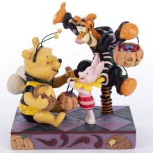 Pooh, Piglet, and Tigger ‘A Spook-tacular Halloween' Figurine (2023) - ID: 028399305728 Disneyana