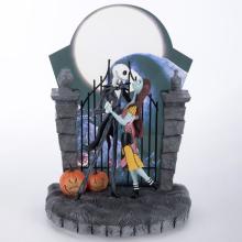 Jack Skellington and Sally 'Nightmare Before Christmas' Light-Up Figurine (2022) - ID: 028399319008 Disneyana