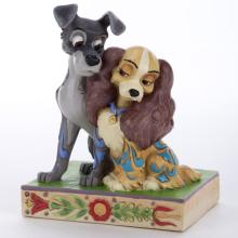 Lady and the Tramp 'Puppy Love' Figurine (2022) - ID: 028399319299 Disneyana