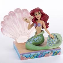 Ariel Sea Shell 'A Tail of Love' Figurine (2023) - ID: 028399340064 Disneyana