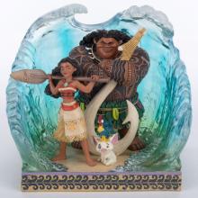 Moana 'An Epic Adventure' Wave Figurine (2023) - ID: 028399364091 Disneyana