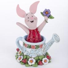 Piglet 'Picked for You' Watering Can Figurine (2023) - ID: 028399382040 Disneyana