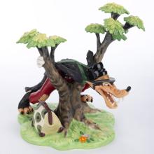 Big Bad Wolf 'Who's Afraid of the Big Bad Wolf' Figurine (1993)  - ID: 035075410393 Disneyana