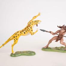 Tarzan and Sabor 'Untamed' Figurine - ID: 045544076135 Disneyana