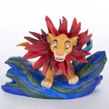 Simba ‘Little King, Big Roar' Figurine (2009) - ID: 045544152730 Disneyana