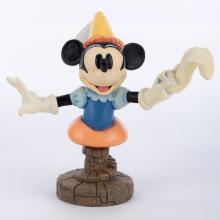 Minnie Mouse Brave Little Tailor 'Grand Jester' Figurine Bust (2013) - ID: 045544539555 Disneyana