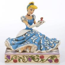 Cinderella with Gus & Jaq 'Caring and Courageous' Figurine (2013) - ID: 045544621939 Disneyana
