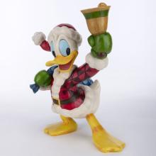 Santa Donald Duck 'Ring In The Holidays' Big Figurine (2015) - ID: 045544769693 Disneyana