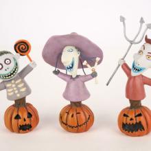 Grand Jester Studios Lock, Shock, and Barrel Bust Figurines (2015) - ID: 045544787154 Disneyana