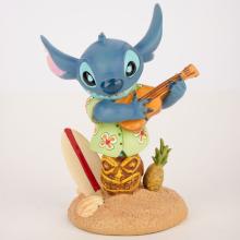 Grand Jester Studios Stitch Playing Ukelele Figurine Bust (2015) - ID: 045544787161 Disneyana