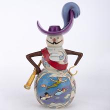Peter Pan Snowman 'Christmas in Neverland' Figurine (2016)  - ID: 045544848862 Disneyana